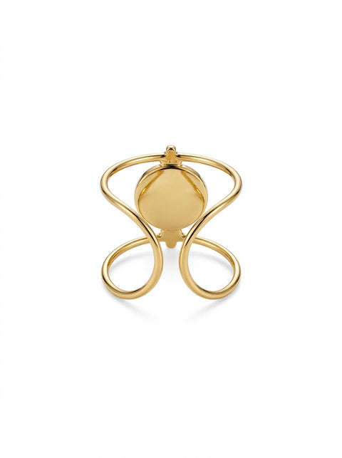 Solana Blush Pink Stone Ring