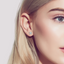 Asscher Elegance Stud Earrings