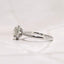Round Halo Pavé Engagement Ring