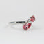 Rosé Embrace Two Stone Ring