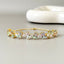 Lab-grown Bi-color Tourmaline Bracelet