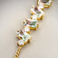 Lab-grown Bi-color Tourmaline Bracelet