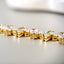 Lab-grown Bi-color Tourmaline Bracelet