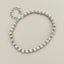 Clustered Moissanite Tennis Bracelet