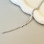 Clustered Moissanite Tennis Bracelet