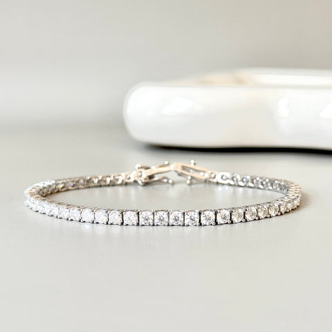 Moissanite Tennis Bracelet