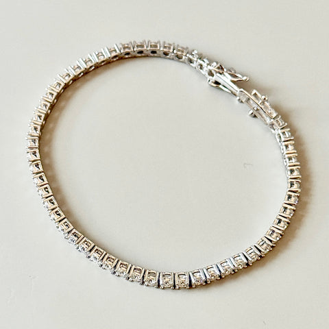 Moissanite Tennis Bracelet