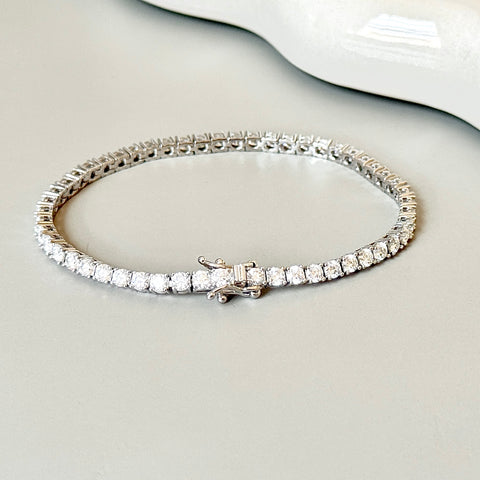 Moissanite Tennis Bracelet