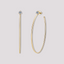 Ella Large Hoop Stud Earrings