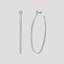Ella Large Hoop Stud Earrings
