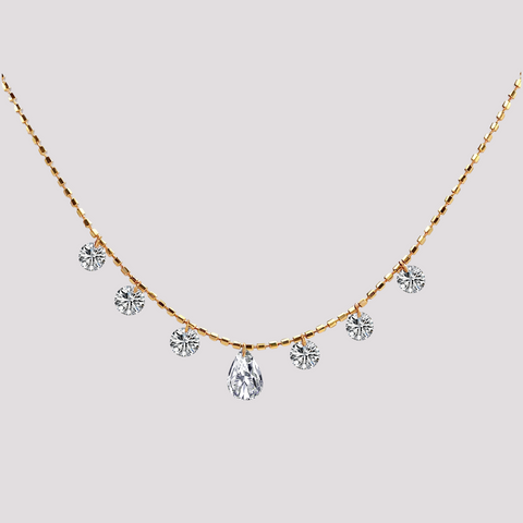 Eterna Drop Lab Grown Diamond Necklace