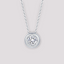 Moana Bezel Pendant Necklace