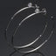 Ella Large Hoop Stud Earrings