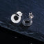Donut Circle Stud Earrings