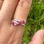 Rosé Embrace Two Stone Ring
