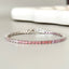 Rainbow Lab-grown Sapphire Tennis Bracelet