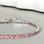 Rainbow Lab-grown Sapphire Tennis Bracelet
