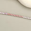 Rainbow Lab-grown Sapphire Tennis Bracelet
