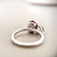 Toi et Moi Ring with Lab-grown Alexandrite