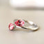 Bliss in Bloom Ring with Lab-grown Padparadscha