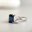 Toi et Moi Ring with Lab-grown Sapphire