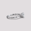 Ziwa Solitaire Hidden Halo Engagement Ring